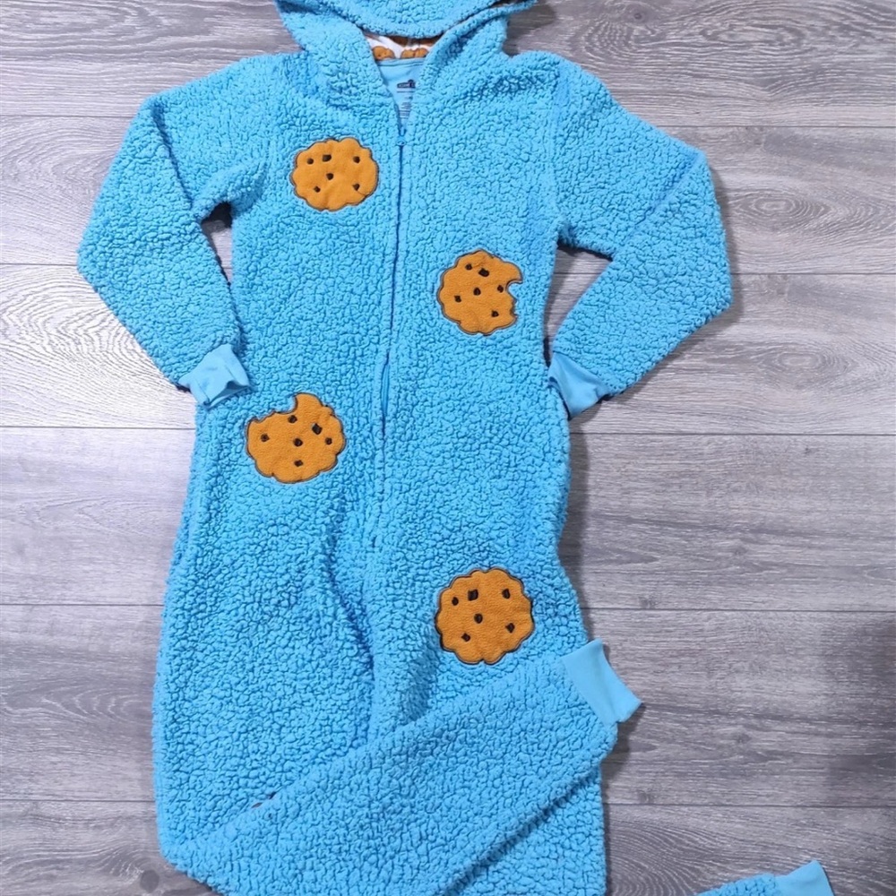 Sesame Street Blue Fleece Outfit